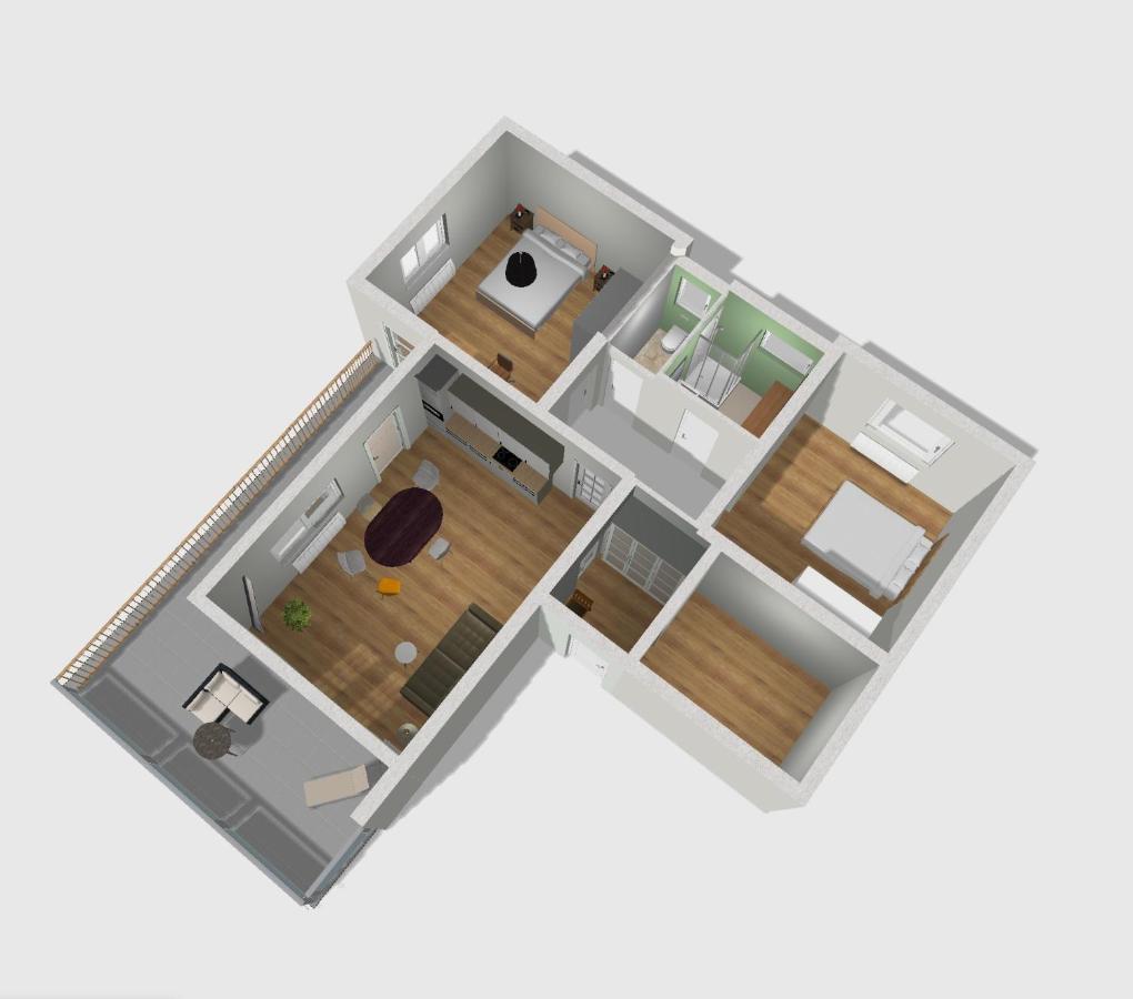 Apartment Hildegard Jenig Екстериор снимка